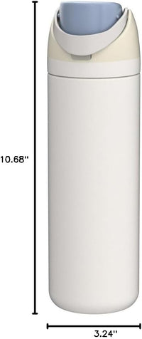 Owala FreeSip Insulated Stainless Steel Water Bottle with Straw for Sports, Travel, and School BPA - Free Sports Water Bottle, 24 oz, Tropical - 7DAY'S