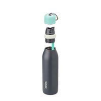 Owala FreeSip Twist Insulated Stainless Steel Water Bottle with Straw for Sports and Travel, BPA - Free, 24 - oz, Purple/Purple (California Grapevine) - 7DAY'S