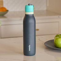 Owala FreeSip Twist Insulated Stainless Steel Water Bottle with Straw for Sports and Travel, BPA - Free, 24 - oz, Purple/Purple (California Grapevine) - 7DAY'S