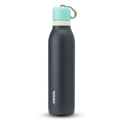 Owala FreeSip Twist Insulated Stainless Steel Water Bottle with Straw for Sports and Travel, BPA - Free, 24 - oz, Purple/Purple (California Grapevine) - 7DAY'S