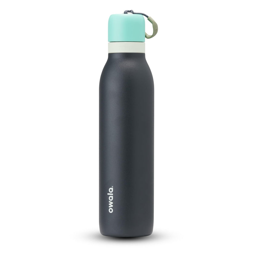 Owala FreeSip Twist Insulated Stainless Steel Water Bottle with Straw for Sports and Travel, BPA - Free, 24 - oz, Purple/Purple (California Grapevine) - 7DAY'S