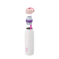 Owala FreeSip Twist Insulated Stainless Steel Water Bottle with Straw for Sports and Travel, BPA - Free, 24 - oz, Purple/Purple (California Grapevine) - 7DAY'S