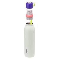 Owala FreeSip Twist Insulated Stainless Steel Water Bottle with Straw for Sports and Travel, BPA - Free, 24 - oz, Purple/Purple (California Grapevine) - 7DAY'S