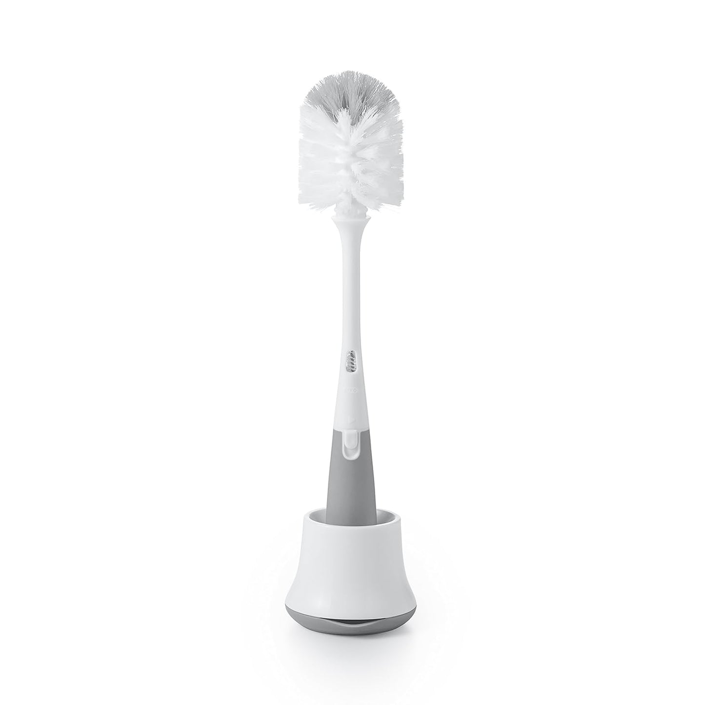 OXO Tot Bottle Brush with Nipple Cleaner and Stand, Gray - 7DAY'S