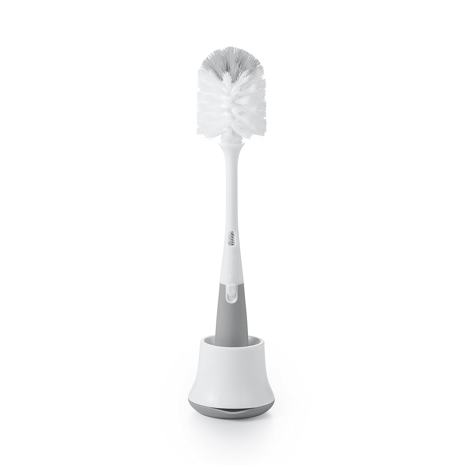OXO Tot Bottle Brush with Nipple Cleaner and Stand, Gray - 7DAY'S