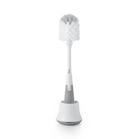 OXO Tot Bottle Brush with Nipple Cleaner and Stand, Gray - 7DAY'S