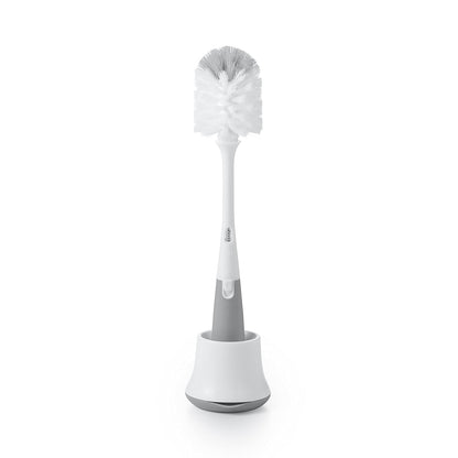 OXO Tot Bottle Brush with Nipple Cleaner and Stand, Gray - 7DAY'S
