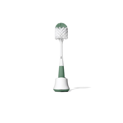 OXO Tot Bottle Brush with Nipple Cleaner and Stand, Gray - 7DAY'S