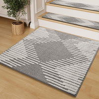 PADOOR 15PC Stair - Treads Non Slip, 3D Peel and Stick Stair Treads for Wooden Steps Indoor, Stair - Carpet Treads Washable Reusable Adhesive Stair - Runner Rugs for Kids and Dogs 8"x30" Brown - 7DAY'S