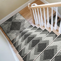 PADOOR 15PC Stair - Treads Non Slip, 3D Peel and Stick Stair Treads for Wooden Steps Indoor, Stair - Carpet Treads Washable Reusable Adhesive Stair - Runner Rugs for Kids and Dogs 8"x30" Brown - 7DAY'S