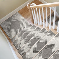 PADOOR 15PC Stair - Treads Non Slip, 3D Peel and Stick Stair Treads for Wooden Steps Indoor, Stair - Carpet Treads Washable Reusable Adhesive Stair - Runner Rugs for Kids and Dogs 8"x30" Brown - 7DAY'S