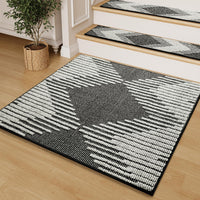 PADOOR 15PC Stair - Treads Non Slip, 3D Peel and Stick Stair Treads for Wooden Steps Indoor, Stair - Carpet Treads Washable Reusable Adhesive Stair - Runner Rugs for Kids and Dogs 8"x30" Brown - 7DAY'S