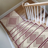 PADOOR 15PC Stair - Treads Non Slip, 3D Peel and Stick Stair Treads for Wooden Steps Indoor, Stair - Carpet Treads Washable Reusable Adhesive Stair - Runner Rugs for Kids and Dogs 8"x30" Brown - 7DAY'S