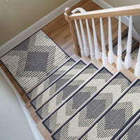 PADOOR 15PC Stair - Treads Non Slip, 3D Peel and Stick Stair Treads for Wooden Steps Indoor, Stair - Carpet Treads Washable Reusable Adhesive Stair - Runner Rugs for Kids and Dogs 8"x30" Brown - 7DAY'S