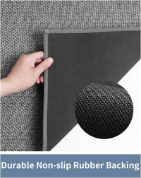 PADOOR Bath - Mat, Non Slip Bath Mats for Bathroom Soft and Absorbent Braided Bathroom Mat Machine Washable Bathroom Rugs Non Skid Rubber Backing - 7DAY'S