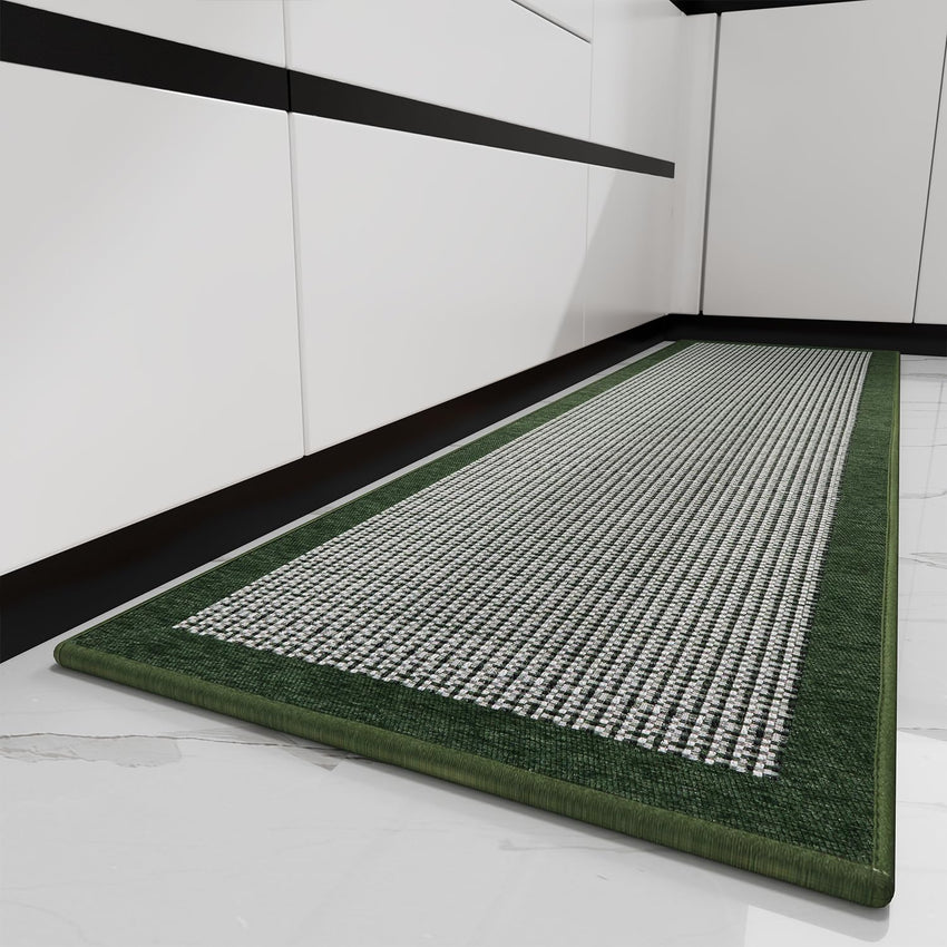 PADOOR Kitchen Mats for Floor, Kitchen Rugs Non Slip Washable, Rubber Backed Kitchen Runner Super Absorbent Kitchen Floor Mat Sink Rug, 20”x47” Grey - 7DAY'S