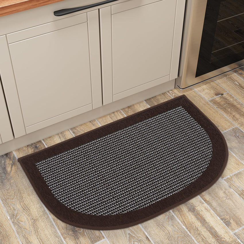 PADOOR Kitchen Mats for Floor, Kitchen Rugs Non Slip Washable, Rubber Backed Kitchen Runner Super Absorbent Kitchen Floor Mat Sink Rug, 20”x47” Grey - 7DAY'S