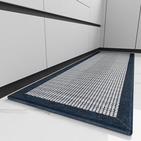 PADOOR Kitchen Mats for Floor, Kitchen Rugs Non Slip Washable, Rubber Backed Kitchen Runner Super Absorbent Kitchen Floor Mat Sink Rug, 20”x47” Grey - 7DAY'S