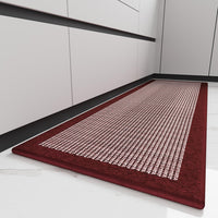 PADOOR Kitchen Mats for Floor, Kitchen Rugs Non Slip Washable, Rubber Backed Kitchen Runner Super Absorbent Kitchen Floor Mat Sink Rug, 20”x47” Grey - 7DAY'S