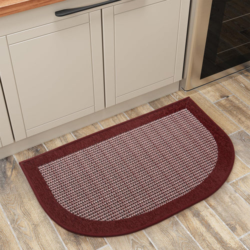 PADOOR Kitchen Mats for Floor, Kitchen Rugs Non Slip Washable, Rubber Backed Kitchen Runner Super Absorbent Kitchen Floor Mat Sink Rug, 20”x47” Grey - 7DAY'S