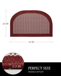 PADOOR Kitchen Mats for Floor, Kitchen Rugs Non Slip Washable, Rubber Backed Kitchen Runner Super Absorbent Kitchen Floor Mat Sink Rug, 20”x47” Grey - 7DAY'S