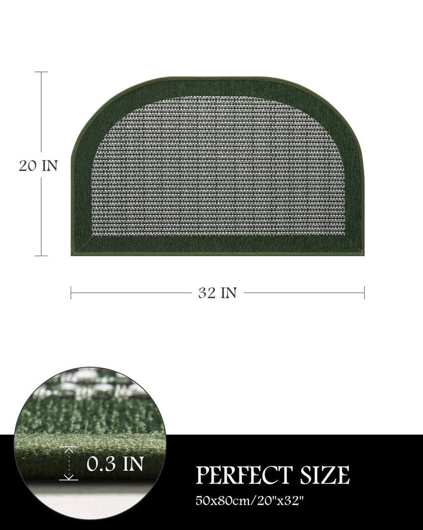 PADOOR Kitchen Mats for Floor, Kitchen Rugs Non Slip Washable, Rubber Backed Kitchen Runner Super Absorbent Kitchen Floor Mat Sink Rug, 20”x47” Grey - 7DAY'S