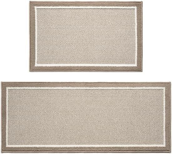 PADOOR Kitchen Rug Set Non Slip Washable - 7DAY'S