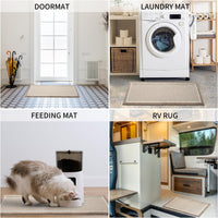PADOOR Kitchen Rug Set Non Slip Washable - 7DAY'S