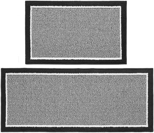 PADOOR Kitchen Rugs Set Non Slip Washable