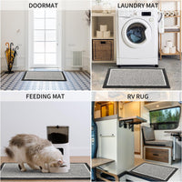 PADOOR Kitchen Rugs Set Non Slip Washable - 7DAY'S