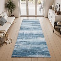 PADOOR Modern Abstract Runner Rug - 2x6 Washable Hallway Rugs, Ultra Soft Non - Slip Low Pile Floor Rugs for Hallway Entryway Kitchen Bedroom Bedside Laundry Room Grey - 7DAY'S