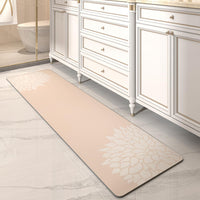 PADOOR - No Stains Bathroom Runner Rug - Bath Mats for Bathroom Non Slip - Super Absorbent Bath Floor Mat Quick Dry Diatomaceous Earth Bath Rug - Large Bathmat - 17'' x47'' - 7DAY'S