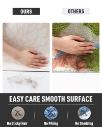 PADOOR - No Stains Bathroom Runner Rug - Bath Mats for Bathroom Non Slip - Super Absorbent Bath Floor Mat Quick Dry Diatomaceous Earth Bath Rug - Large Bathmat - 17'' x47'' - 7DAY'S