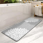 PADOOR - No Stains Bathroom Runner Rug - Bath Mats for Bathroom Non Slip - Super Absorbent Bath Floor Mat Quick Dry Diatomaceous Earth Bath Rug - Large Bathmat - 17'' x47'' - 7DAY'S