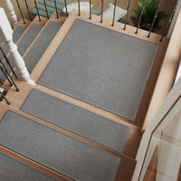 PADOOR Stair - Treads Non Slip 15PCS, Stair Treads for Wooden Steps Rubber Backing Indoor, Carpet Stair Treads Residue Free, Stair Runner Durable Stair - Carpet Treads for Kids and Dogs 8"x30" Beige - 7DAY'S