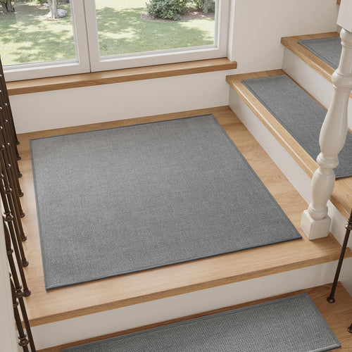 PADOOR Stair - Treads Non Slip 15PCS, Stair Treads for Wooden Steps Rubber Backing Indoor, Carpet Stair Treads Residue Free, Stair Runner Durable Stair - Carpet Treads for Kids and Dogs 8"x30" Beige - 7DAY'S