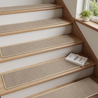 PADOOR Stair - Treads Non Slip 15PCS, Stair Treads for Wooden Steps Rubber Backing Indoor, Carpet Stair Treads Residue Free, Stair Runner Durable Stair - Carpet Treads for Kids and Dogs 8"x30" Beige - 7DAY'S