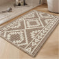 PADOOR - Waffle Bath Mat 24"x36" - Super Absorbent Bath Mats for Bathroom, Machine Washable Non Slip Bathroom Rug with Tassels, Soft Bathroom Mat for Laundry Room, Bedroom, Brown & Cream, 2'x 3' - 7DAY'S