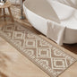 PADOOR - Waffle Bath Mat 24"x36" - Super Absorbent Bath Mats for Bathroom, Machine Washable Non Slip Bathroom Rug with Tassels, Soft Bathroom Mat for Laundry Room, Bedroom, Brown & Cream, 2'x 3' - 7DAY'S
