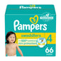 Pampers Baby Diapers - Swaddlers - Size 5, 132 Count, Ultra Absorbent Disposable Infant Diaper - 7DAY'S