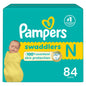 Pampers Baby Diapers - Swaddlers - Size 5, 132 Count, Ultra Absorbent Disposable Infant Diaper - 7DAY'S
