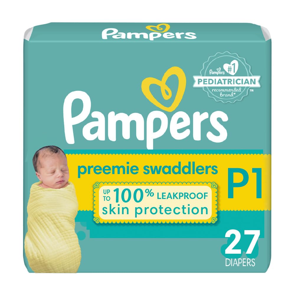 Pampers Baby Diapers - Swaddlers - Size 5, 132 Count, Ultra Absorbent Disposable Infant Diaper - 7DAY'S