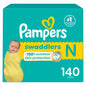 Pampers Baby Diapers - Swaddlers - Size 5, 132 Count, Ultra Absorbent Disposable Infant Diaper - 7DAY'S