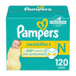 Pampers Baby Diapers - Swaddlers - Size 5, 132 Count, Ultra Absorbent Disposable Infant Diaper - 7DAY'S