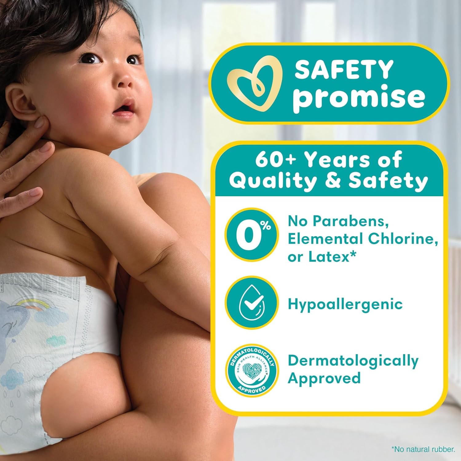 Pampers Baby Diapers - Swaddlers - Size 5, 132 Count, Ultra Absorbent Disposable Infant Diaper - 7DAY'S
