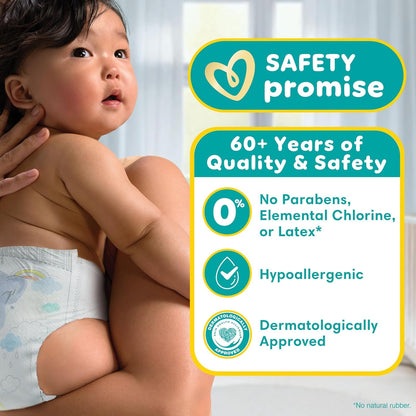 Pampers Baby Diapers - Swaddlers - Size 5, 132 Count, Ultra Absorbent Disposable Infant Diaper - 7DAY'S