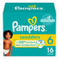 Pampers Baby Diapers - Swaddlers - Size 5, 132 Count, Ultra Absorbent Disposable Infant Diaper - 7DAY'S