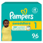 Pampers Baby Diapers - Swaddlers - Size 5, 132 Count, Ultra Absorbent Disposable Infant Diaper - 7DAY'S