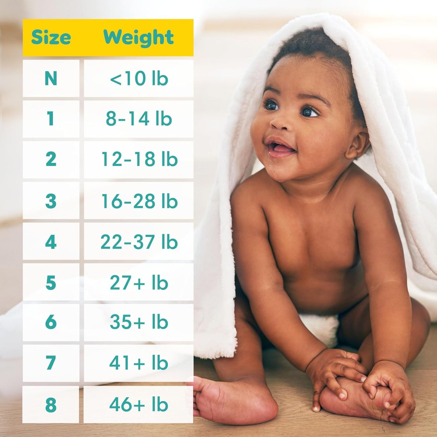 Pampers Baby Diapers - Swaddlers - Size 5, 132 Count, Ultra Absorbent Disposable Infant Diaper - 7DAY'S