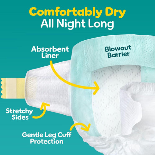 Pampers Baby Diapers - Swaddlers - Size 5, 132 Count, Ultra Absorbent Disposable Infant Diaper - 7DAY'S